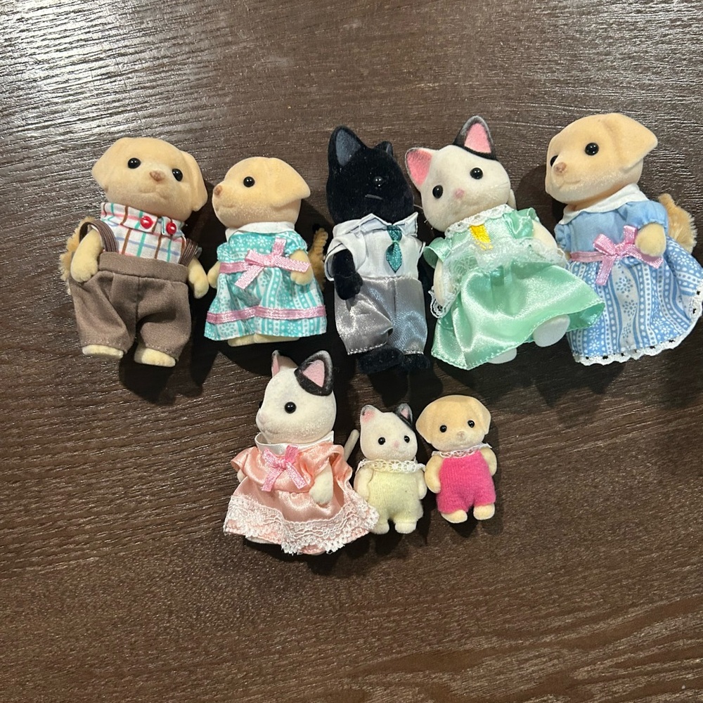 Sylvanian Families Calico Critters lot